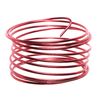 Decorative aluminium wire, 2 mm Red