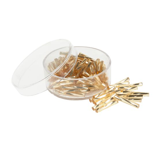 Glass pins twisted, 15 mm