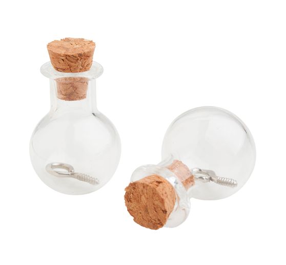 Decoration pendant Glass bottle