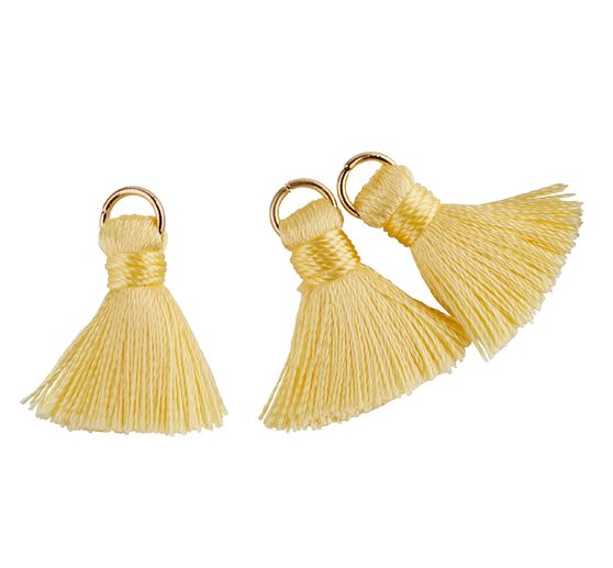 Tassel with eyelet