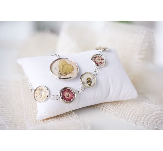 Epoxy Sticker "Clear", 12 pieces