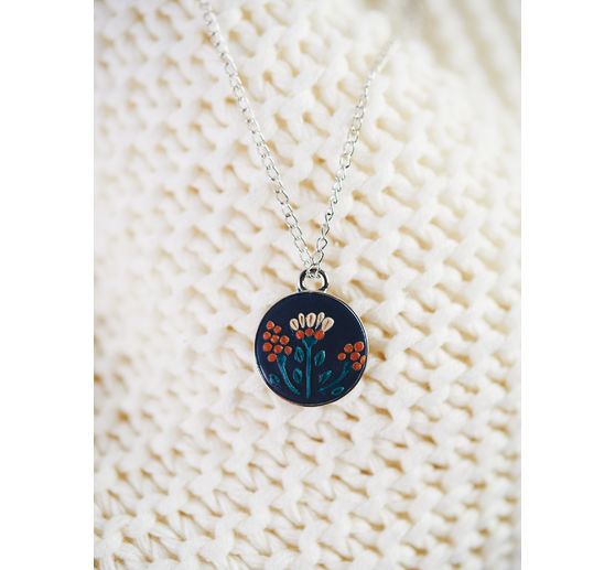 Metal-Decoration pendant "Round"