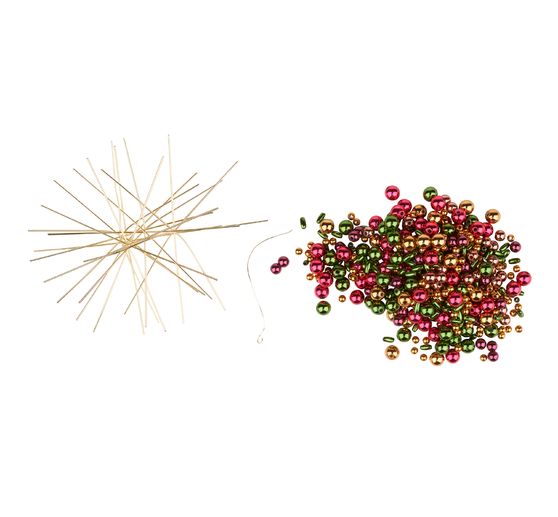 Beaded star craft set "Classic"