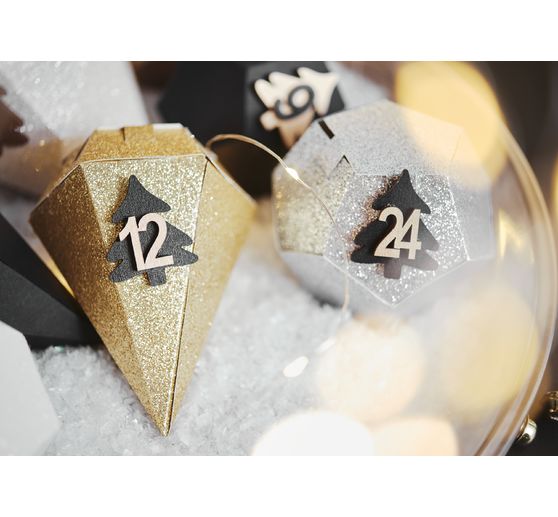 Glitter paper "Glamour Mix"