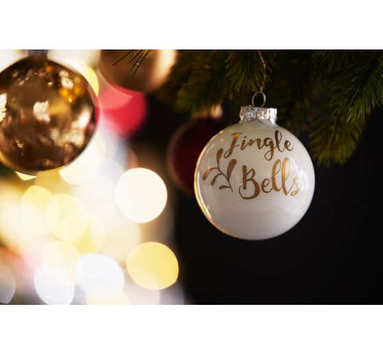 VBS Glass balls, Ø 8 cm, 2 pieces