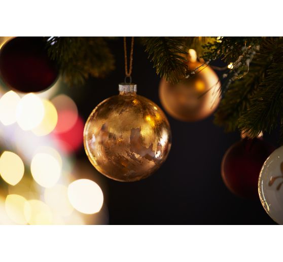 VBS Glass balls, Ø 8 cm, 2 pieces