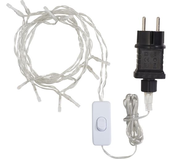 VBS LED světelný řetěz s vypínačem, kruhový obvod, 10 LED diod