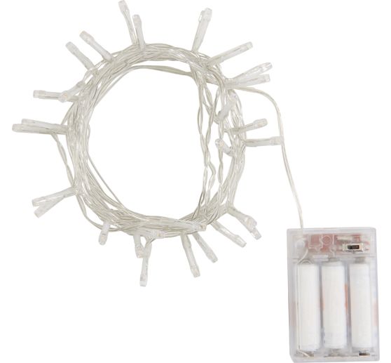 VBS Mini LED chain of lights "30 LEDs", with timer