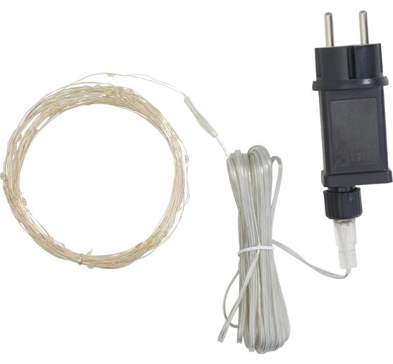 VBS Micro LED chain of lights with transformer "100 LEDs"