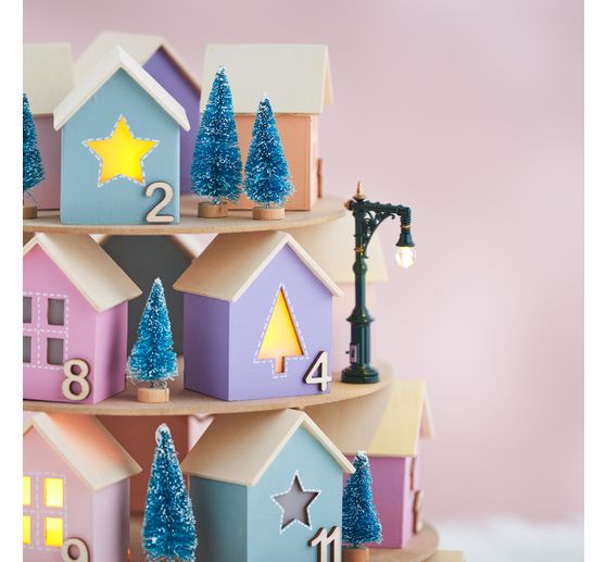 VBS Advent calendar "Pyramid of houses"