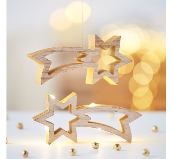 LED světeln&yacute; řetěz VBS, s časovačem, 10 LED diod