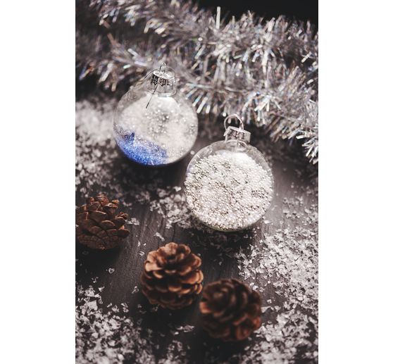 VBS Glass balls, Ø 6 cm, 4 pieces