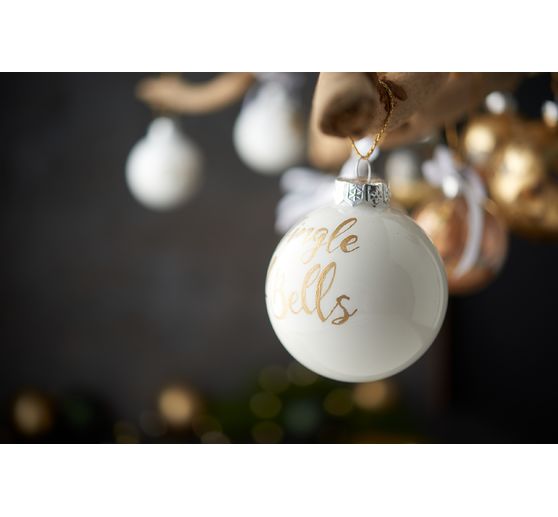 VBS Glass balls, Ø 8 cm, 2 pieces