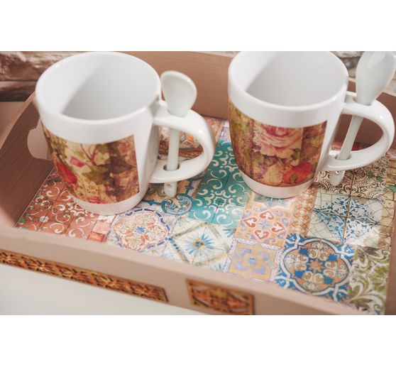 VBS Cup with spoon, 2 pieces