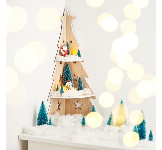 VBS LED svíčky, 4 kusy, s časovačem