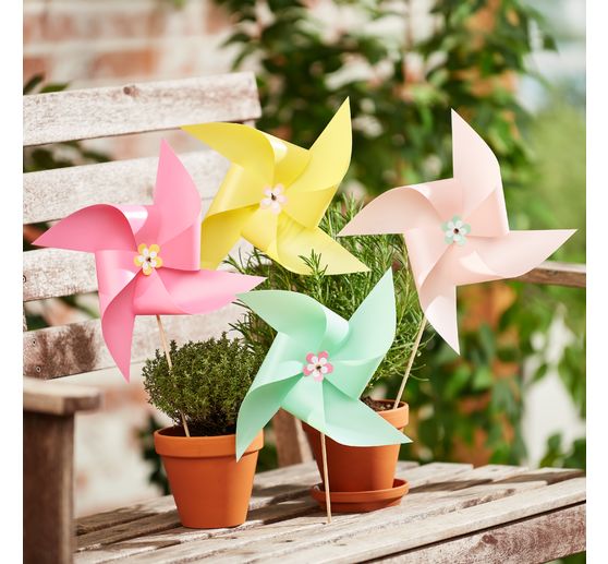 Dřevěné kulaté tyče VBS, 30 cm