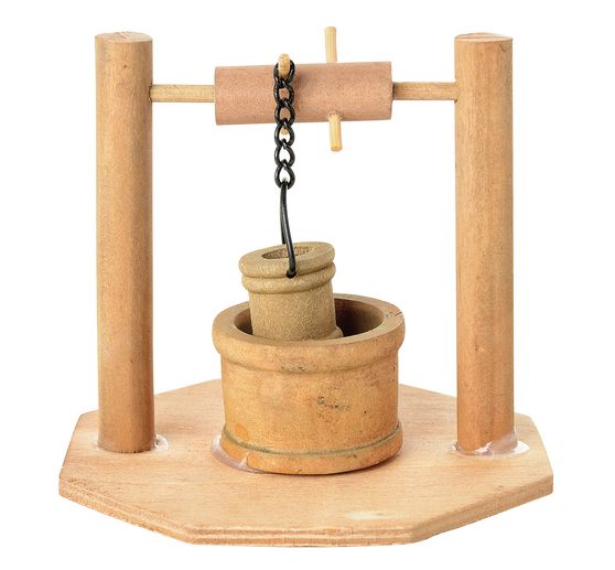 Dřevěná fontána VBS