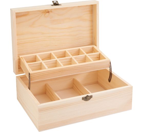 VBS Wooden storage box "Twin"