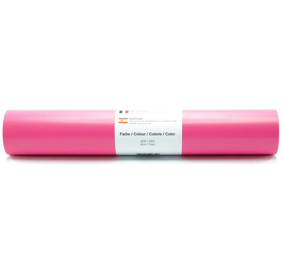 Self-adhesive vinyl film