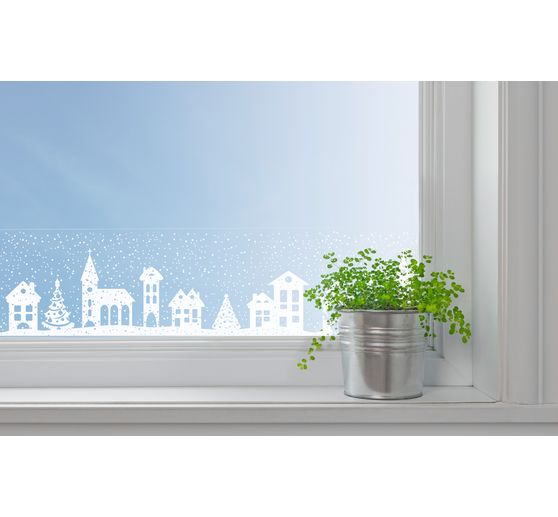 Window Tape "Christmas Village"