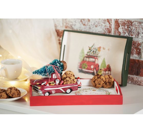 VBS Miniaturní vánoční stromek, sada 16 kusů, zasněžený