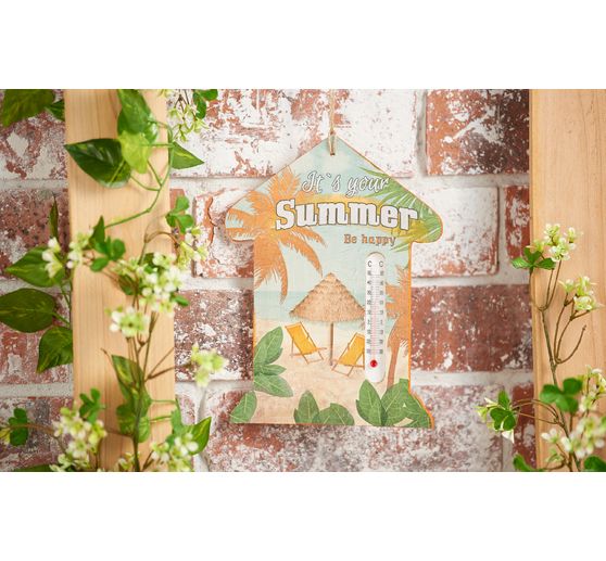 VBS Wall thermometer "House"