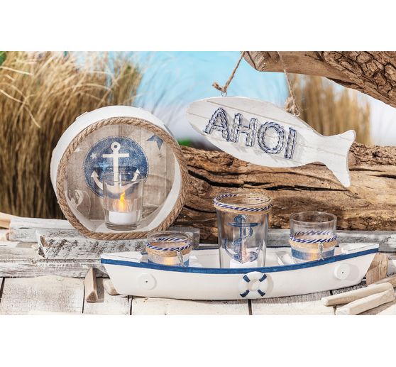 VBS Decorative boat "Coastal fog"