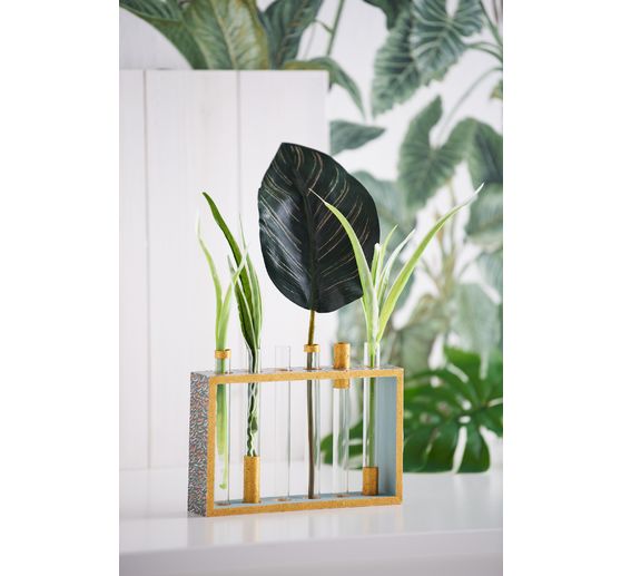 VBS Vase test tube holder "Cube"