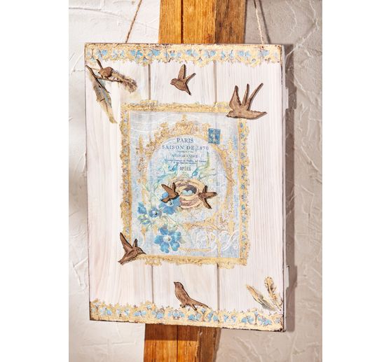 VBS Decorative wooden panel with suspension