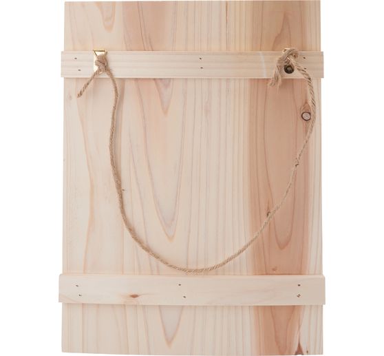 VBS Decorative wooden panel with suspension