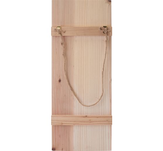 VBS Decorative wooden panel with suspension