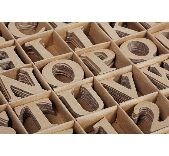 VBS Letter and number assortment, 360 pcs.