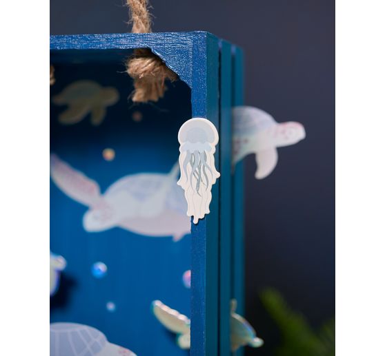 VBS Dřevěné bedny s lamelami, sada 2 kusů