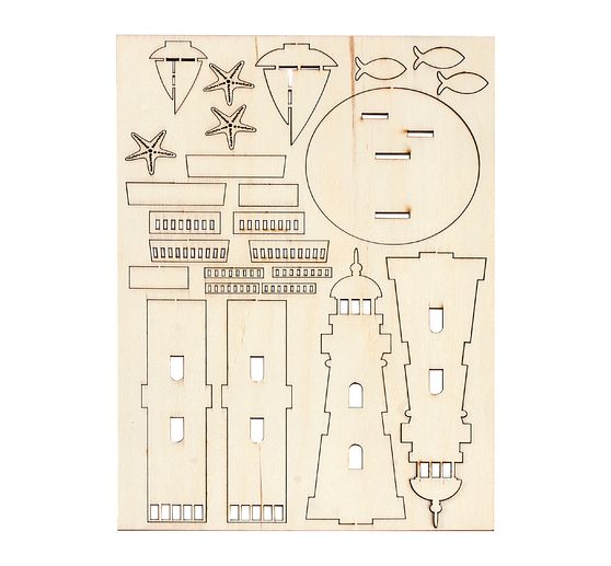 Wood building kit "Lighthouse"