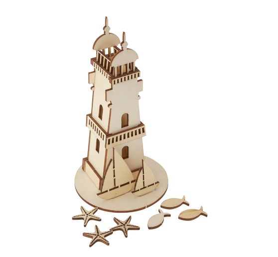 Wood building kit "Lighthouse"