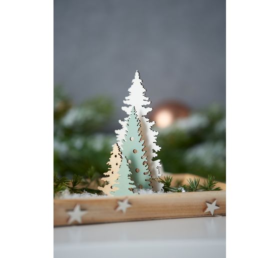 Wood-Wood building kit "Fir trio", plywood