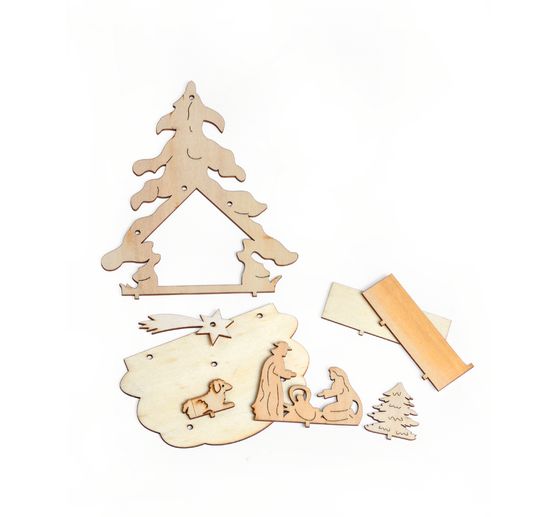 VBS Wooden building kit "Christmas crip Bethlehem"