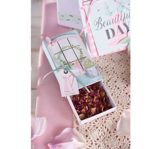 VBS Matchboxes "White", 11 cm