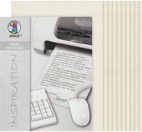 Slaměná nit "Digital", 10 listů, DIN A4