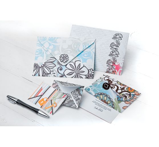 Sada šablon "Obálky", 4 kusy