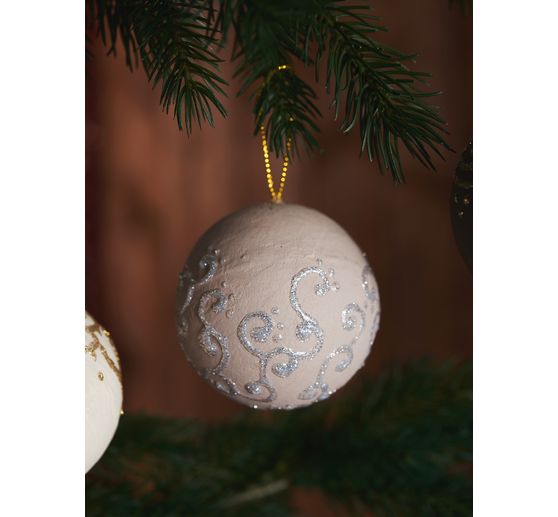 Koule z papírmašé VBS, 6 kusů