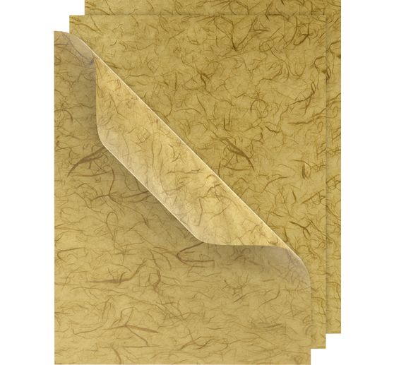 Slaměné hedvábí VBS, 50x70cm, 3 listy