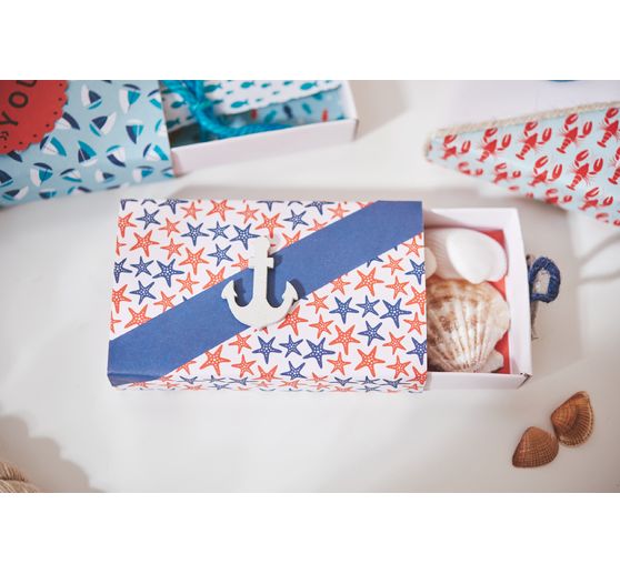 VBS Matchboxes "White", 11 cm