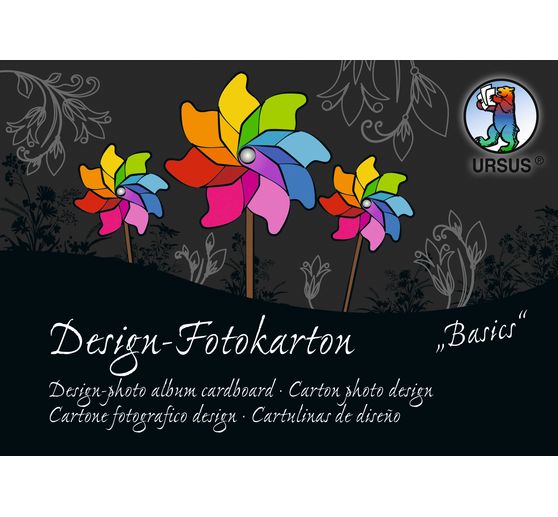 Design photo cardboard "Basics"