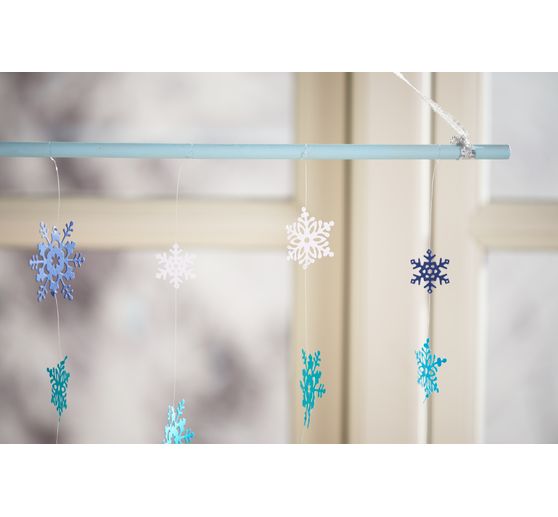 VBS Punching template "Snowflakes"