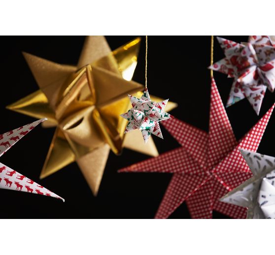 Paper strips "Glitter, gold", 25mm