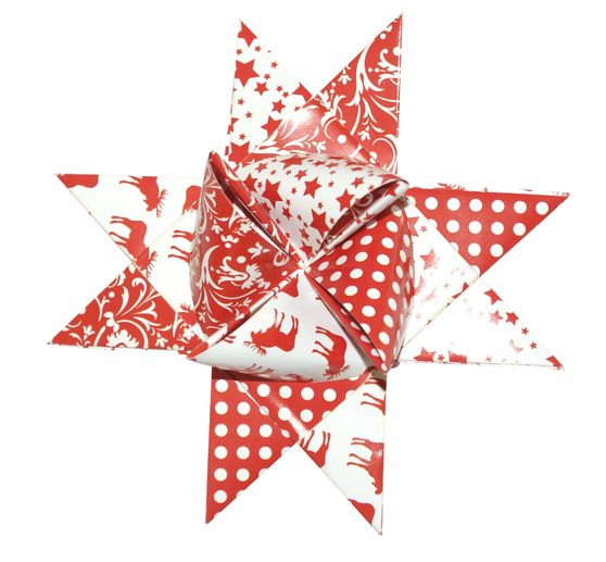 Paper strips "Scandinavian X-Mas", 50 mm