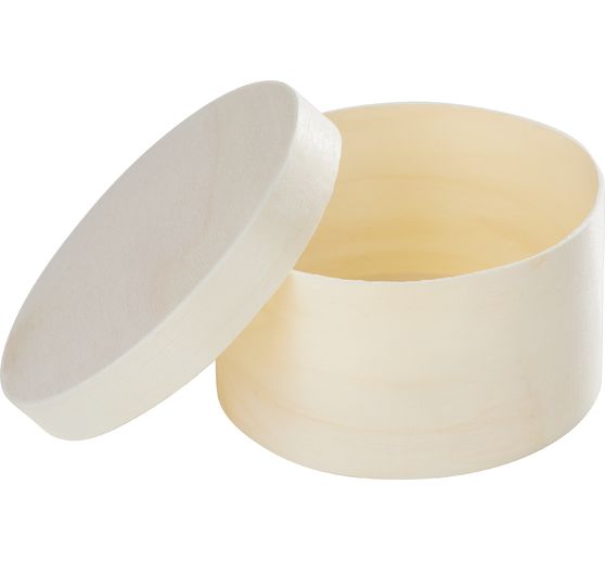 Dřevěná krabička VBS, Ø 9 cm