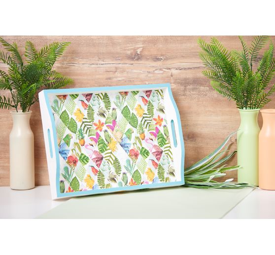 VBS Wooden tray, set of 3