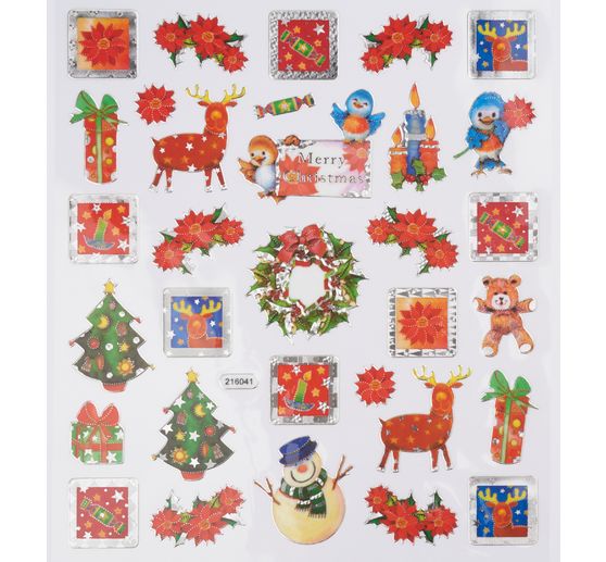 "Vánoce" - brožura se samolepkami